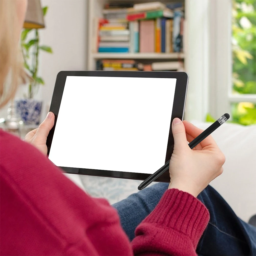 

2Pcs Touch Screen Stylus Pens Universal Capacitive Screen Pen Tablet Phone Precision Aluminum Alloy Lightweight Smooth