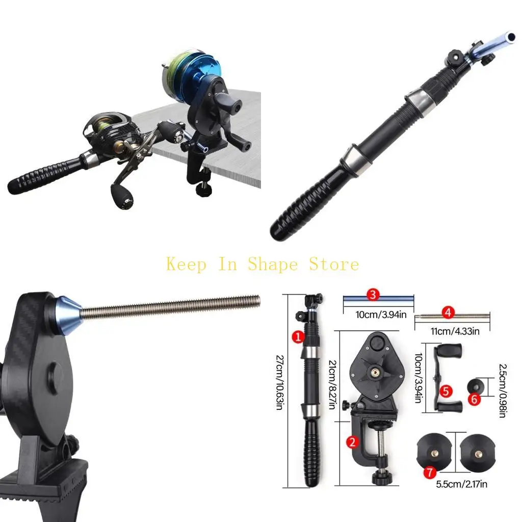 

U1JC Рыбалка катушка BidirectioAnl Spooler Fishing Tool Accessories
