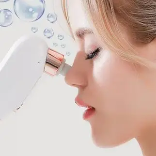 Elektrische Kleine Bubble Comedondrukker USB Watercyclus Porie Acne Puistje Verwijderen Vacuüm Zuig Facial Neus Cleaner Tool