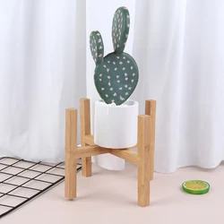 Wood Planter Pot Trays Flower Pot Rack Strong Free Standing Bonsai Holder