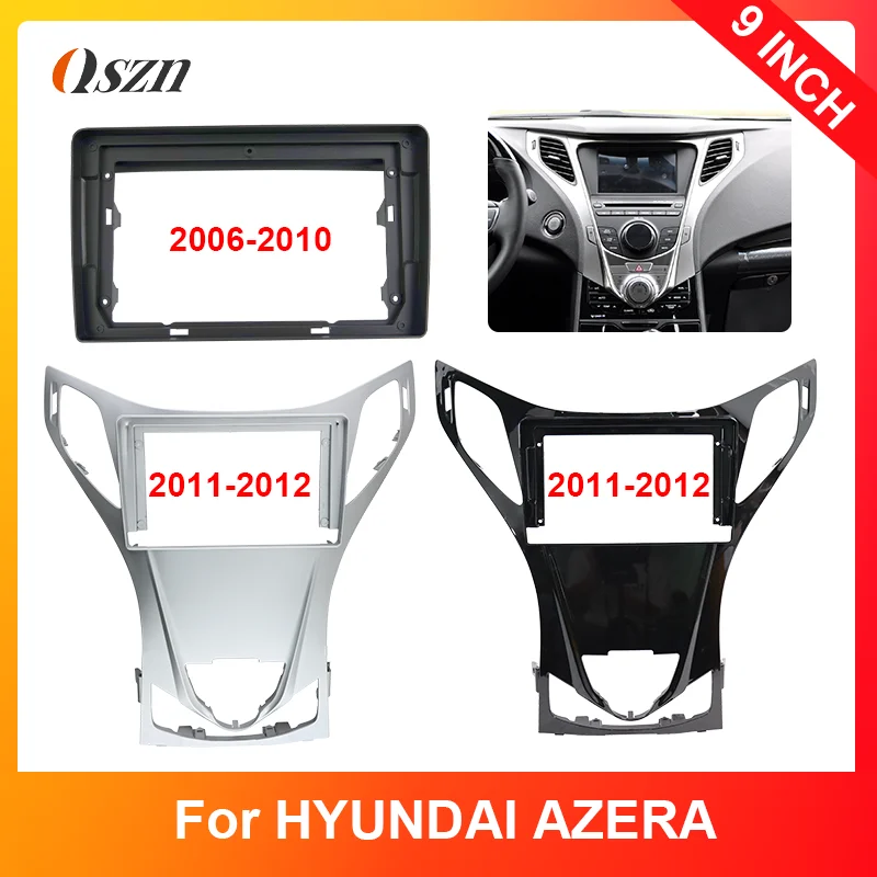 

Автомобильный радиоприемник Fascia ДЛЯ HYUNDAI AZERA 2006-2012, автомобильное стерео 2 Din, установка звука, панель приборной панели, комплект объемной рамки, Безель