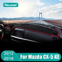 Para Mazda CX-5 CX5 KE 2012 2013 2014 2015 2016 alfombrilla para salpicadero de coche parasol instrumento escritorio cubierta antideslizante Accesorios