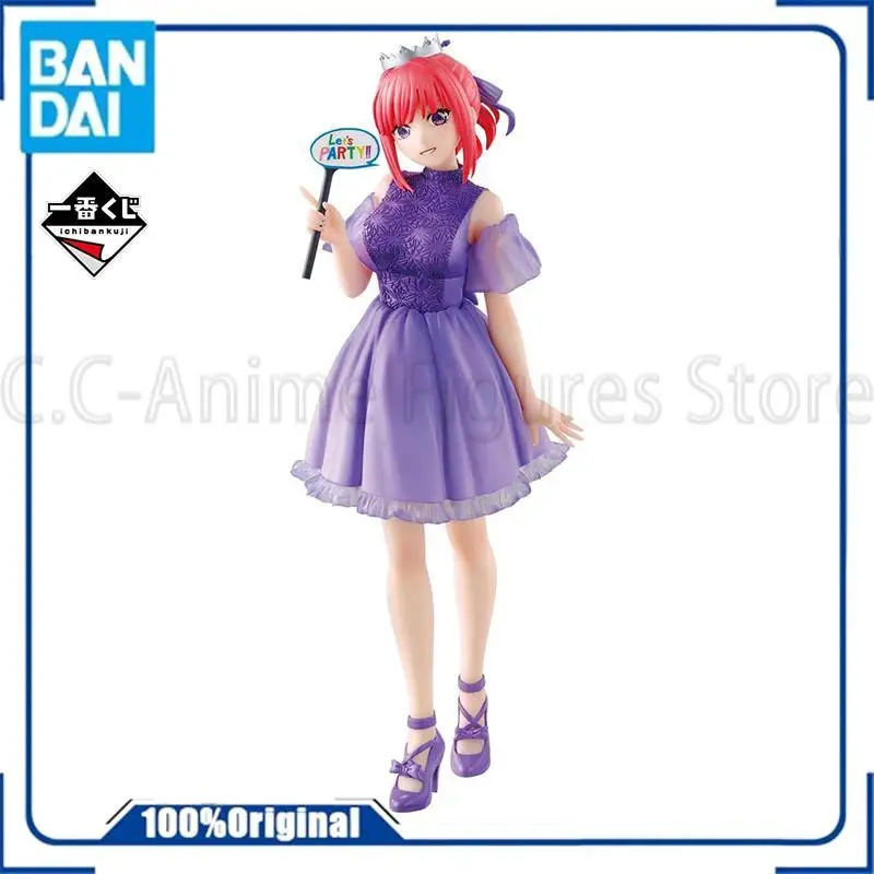 In Stock Ichiban Kuji The Quintessential Quintuplets Nakano Nino Nakano Miku Nakano Ichika Figure Anime Original Box Model Toy