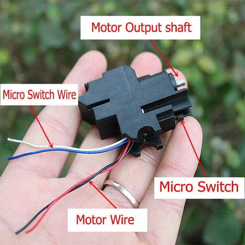 Waterproof Micro Gear Motor DC 3V-5V 3.7V 4.2V Small Micro Mini Metal Gearbox Geared Speed Reducer  Robot Kids' Toy Handmade