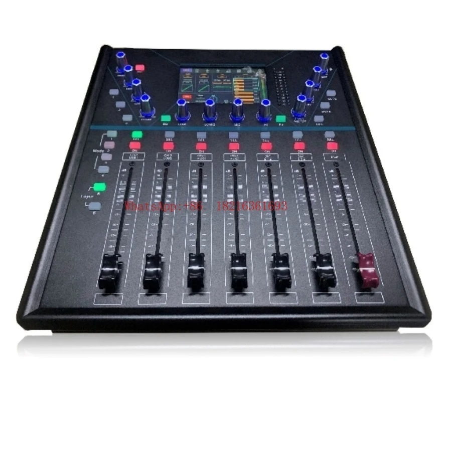 1PCS X10 Digital Mixer Chinese And English Operating System Suitable For Performing Bands Professional Sound Console