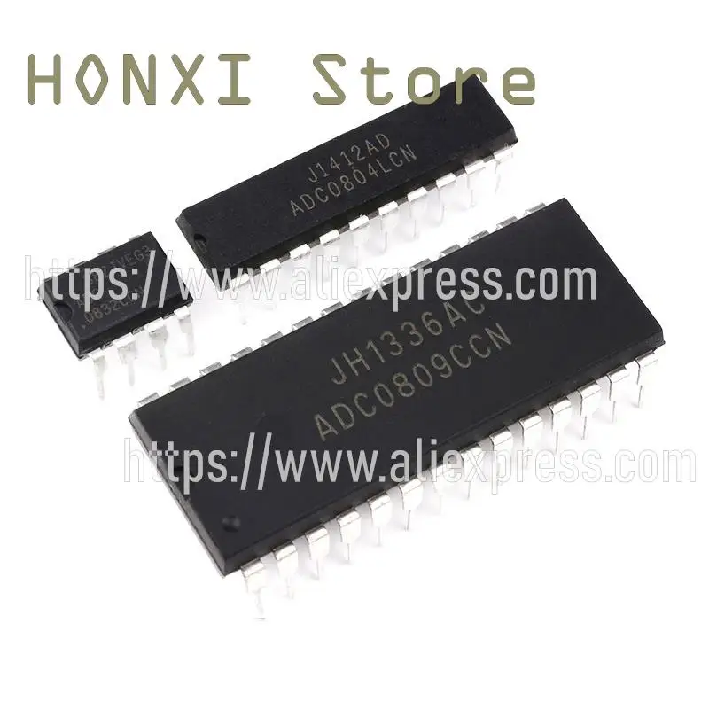 1PCS DAC0832LCN  ADC0804LCN  ADC0808CCN ADC0809CCN ADC0832CCN  DIP  8-bit CMOS successive comparison type A/D converter