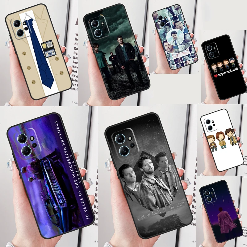 Cool Supernatural Castiel For Xiaomi Redmi Note 14 13 12 9 10 11 Pro 9S 10S 11S 12S Redmi 13C 10C 12C 14C Phone Case