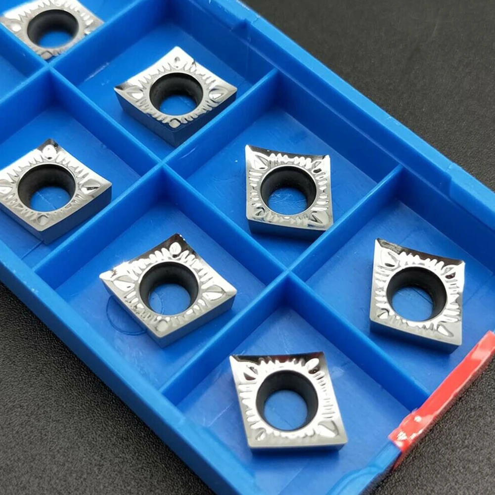 10pcs CCGT09T304-AK H01 CCGT3(2.5)1-AK Carbide Turning Insert for Aluminum CNC Inserts Cutter Metal Tool Lathe Tool