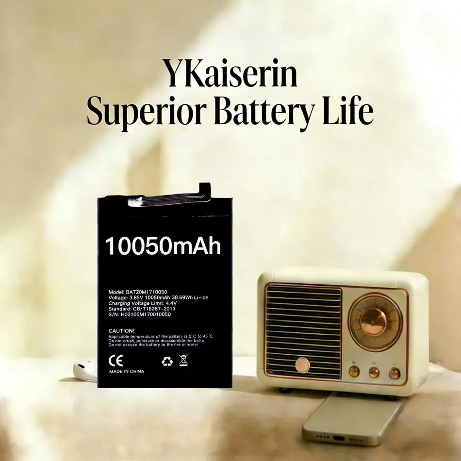 

Надежный аккумулятор 10050 мАч для мобильного телефона Doogee S59 Pro BAT20M1710050