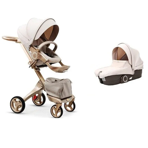 3 in 1 baby buggy  Foldable Baby Carriage/High Landscape Baby Stroller Toys