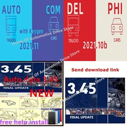 2024 Delphis 2021.10b with keygen DS 150 Autocoms 2021 Codings OBD2 Diagnostic tool Compatible with Auto Data 3.45 Car Software