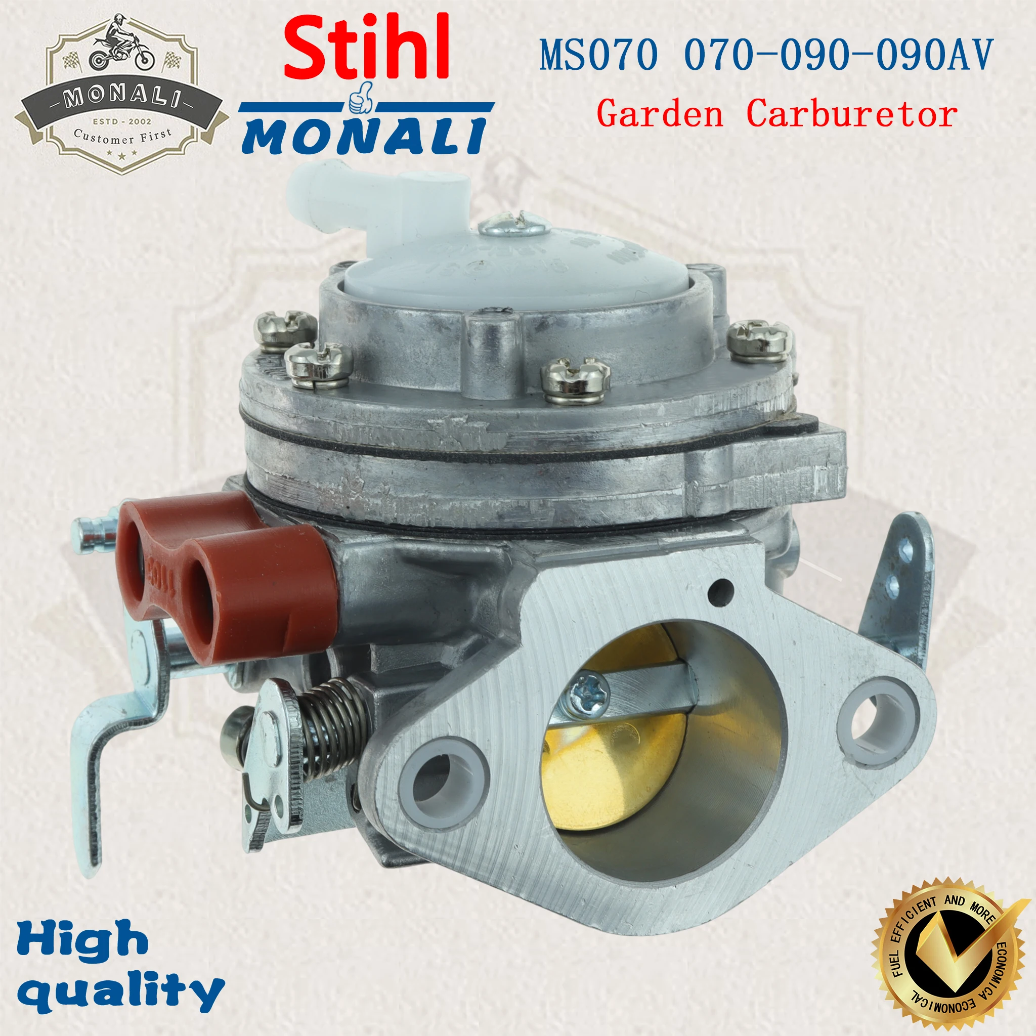 Carburador de jardín STIHL MS070 070-090-090 para MS070 Stihl 070 090 090G 105CC Carburador motosierra estilo Tillotson 090G 090AV