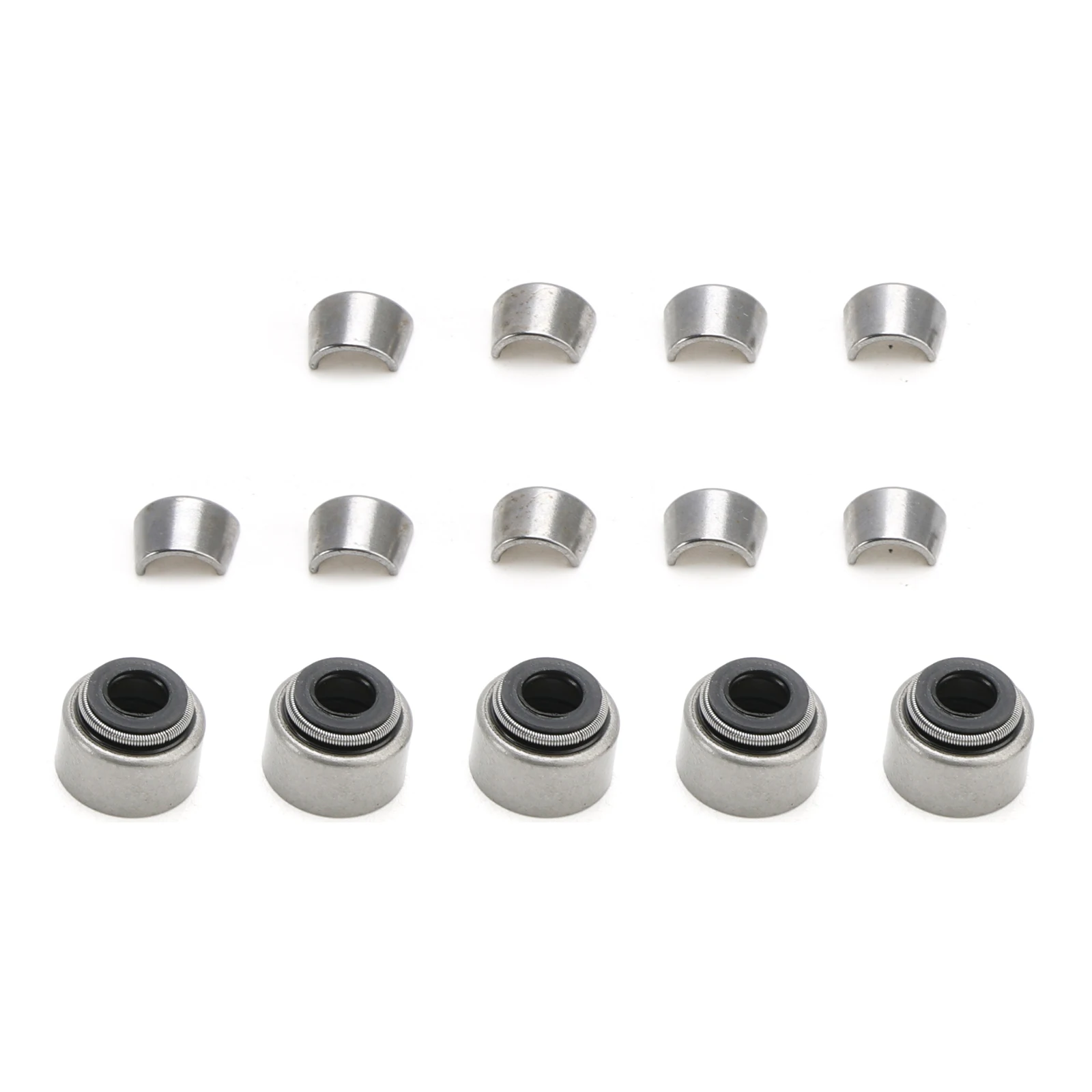 Topteng Head Intake & Exhaust Valves Seals Kit For Yamaha 3YF-12121-00 5KM-12111-00