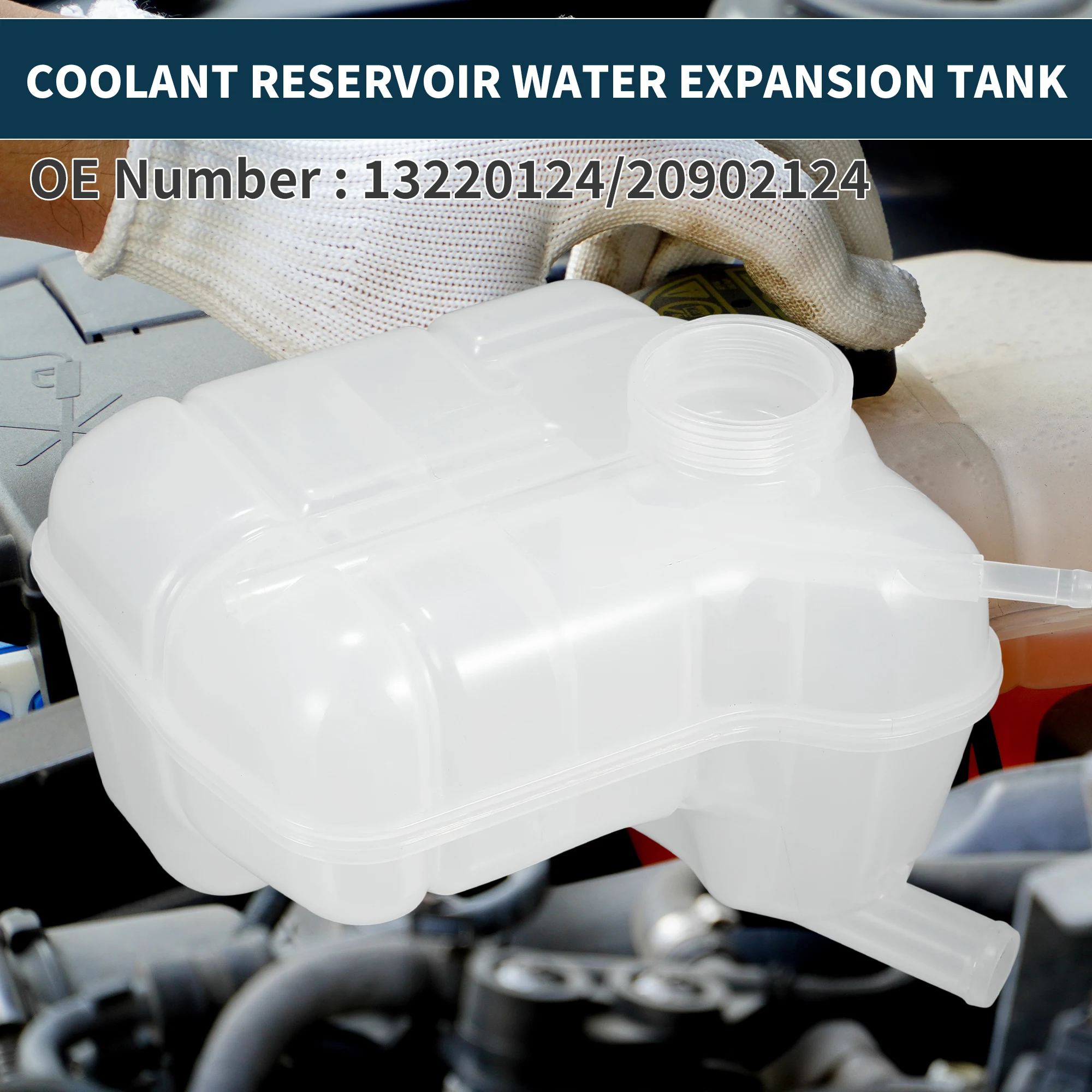 

UXCELL Резервный резервуар для расширения охлаждающей жидкости No 13220124 для Buick LaCrosse 10-16