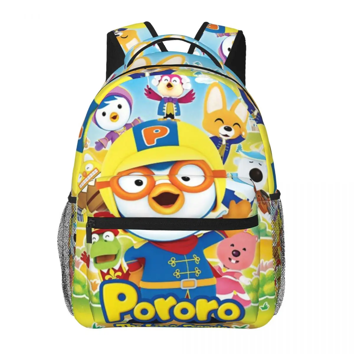 P-pororo für Mädchen Jungen große Kapazität Studenten rucksack leichter wasserdichter Rucksack 17 Zoll