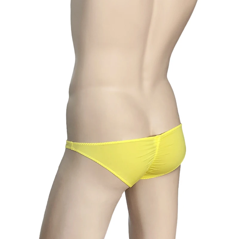 Men Sexy Micro Thongs Cool Silk Elephant Trunk Underwear Kawaii Thongs Cockring Ass Sexy Underwear String Sex Male Thong