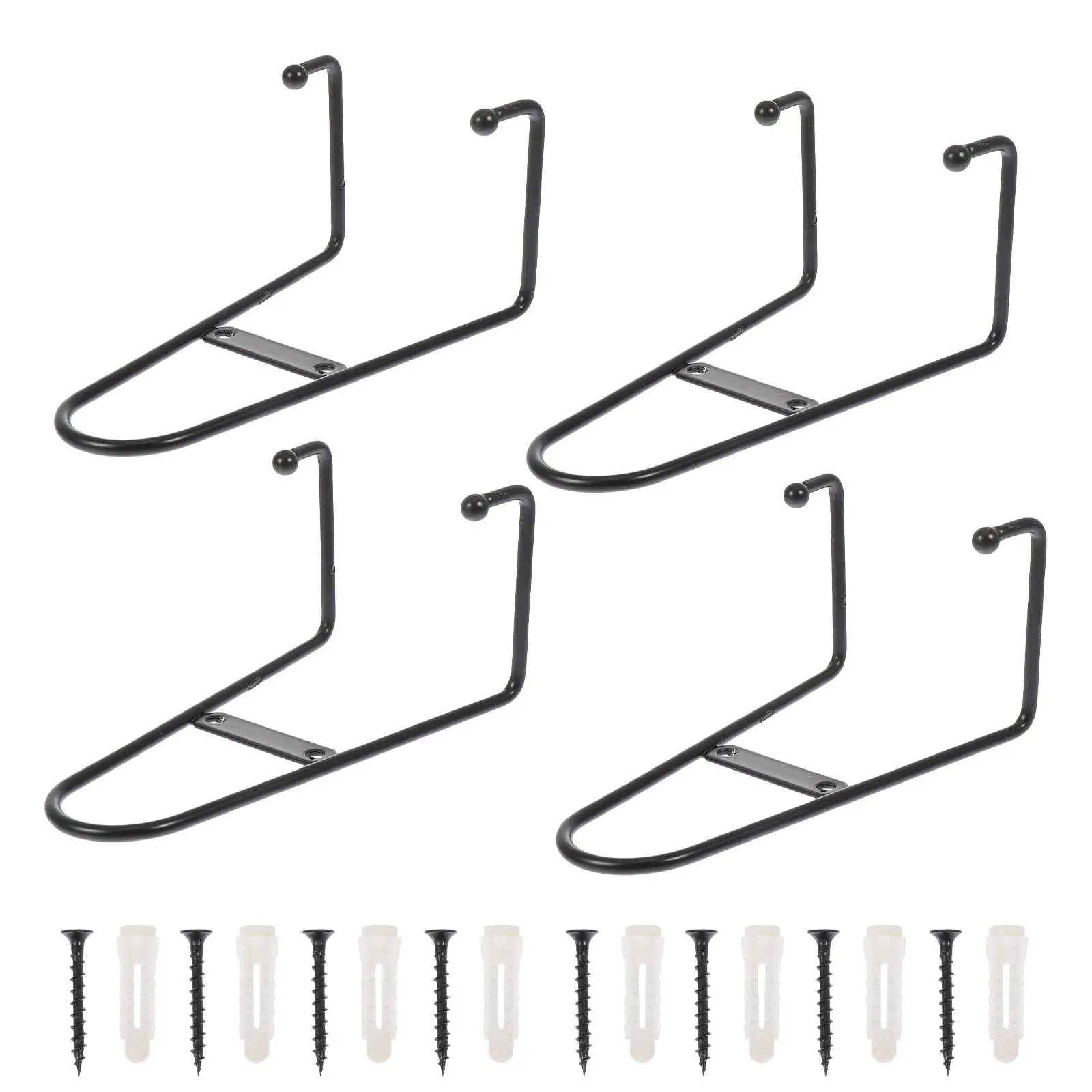 

4 Pcs Display Stand Plate Holders 8 Inch Sturdy Metal Home Decor Rack for Home Decor Kitchen Living Room Office