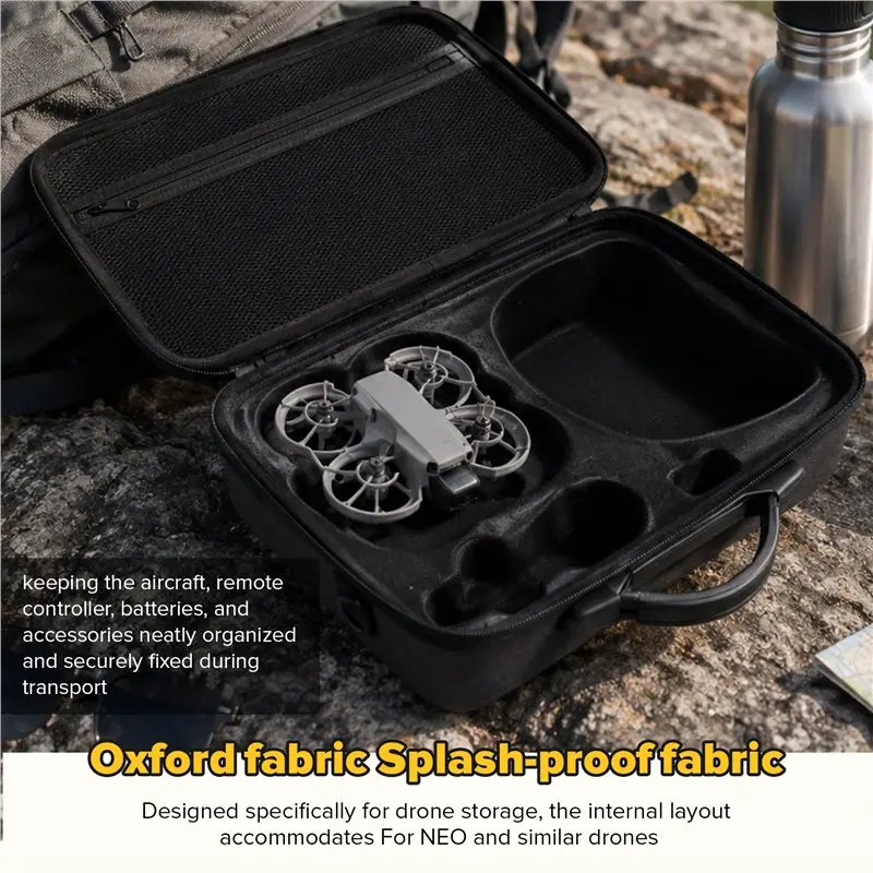 Y23A-For DJI NEO Sensing Storage Box Single Shoulder Backpack Oxford Cloth Material Storage Shoulder Bag For Drone Storage