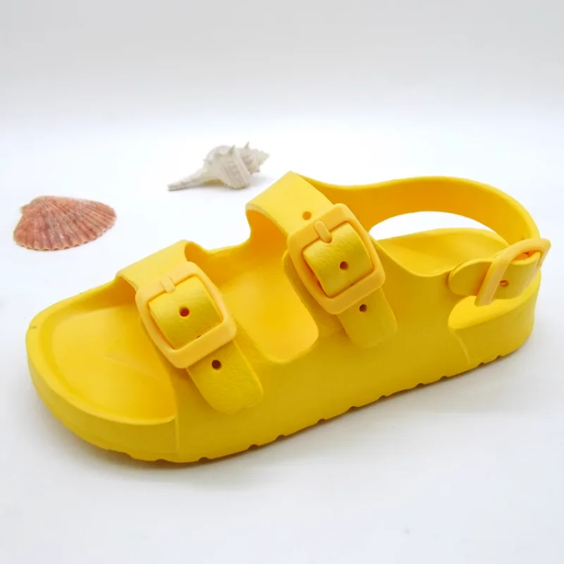 Boys and Girls\' Summer Sandals Casual Lightweight EVA Slippers Non Slip Soft Soles Trend New Baby Sandals Toddler shoes