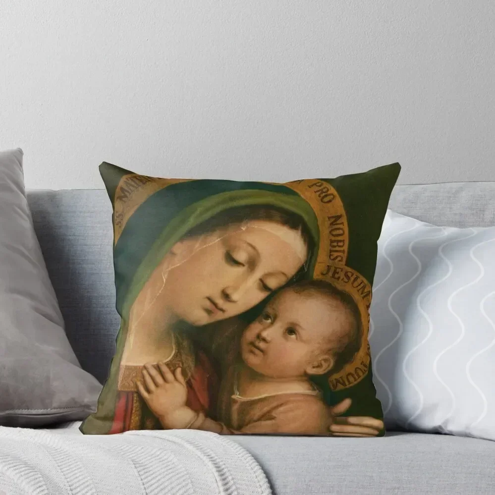 Our Lady of Good Counsel Throw Pillow Pillowcases Bed Cushions Cushions For Decorative Sofa Couch Pillows pillow