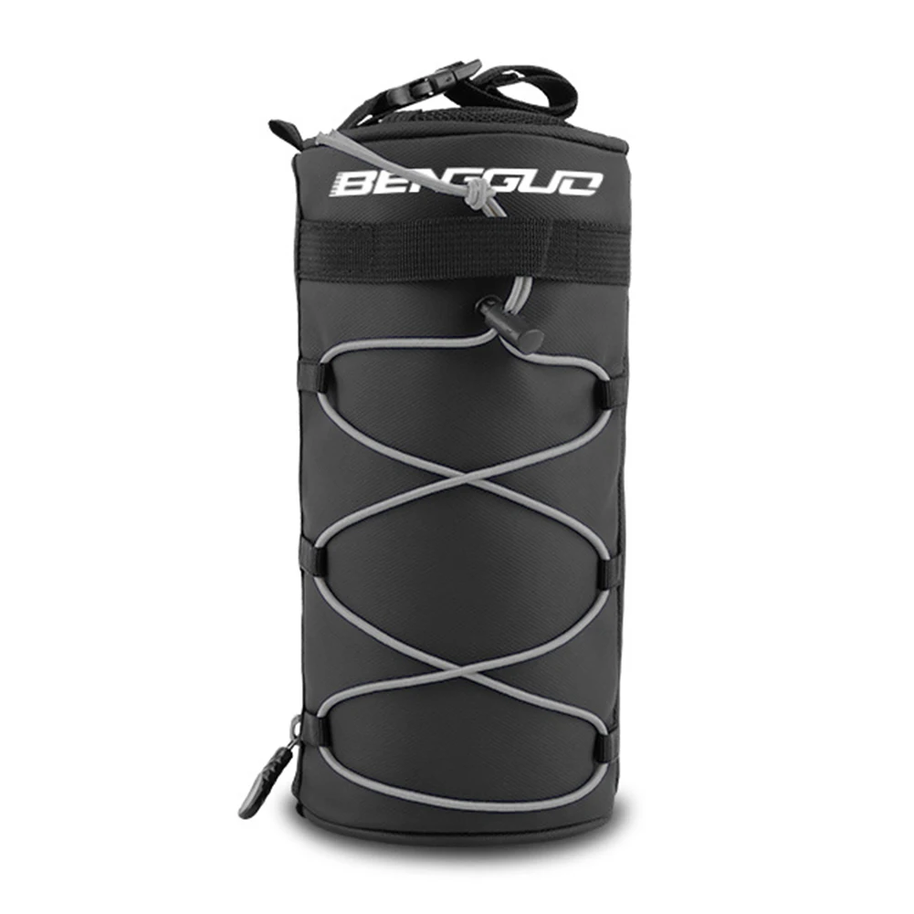 Black Bike Beam Bag Easy Access Bike Storage Tideace Compact Size Flexible Installation Options Lightweight Design