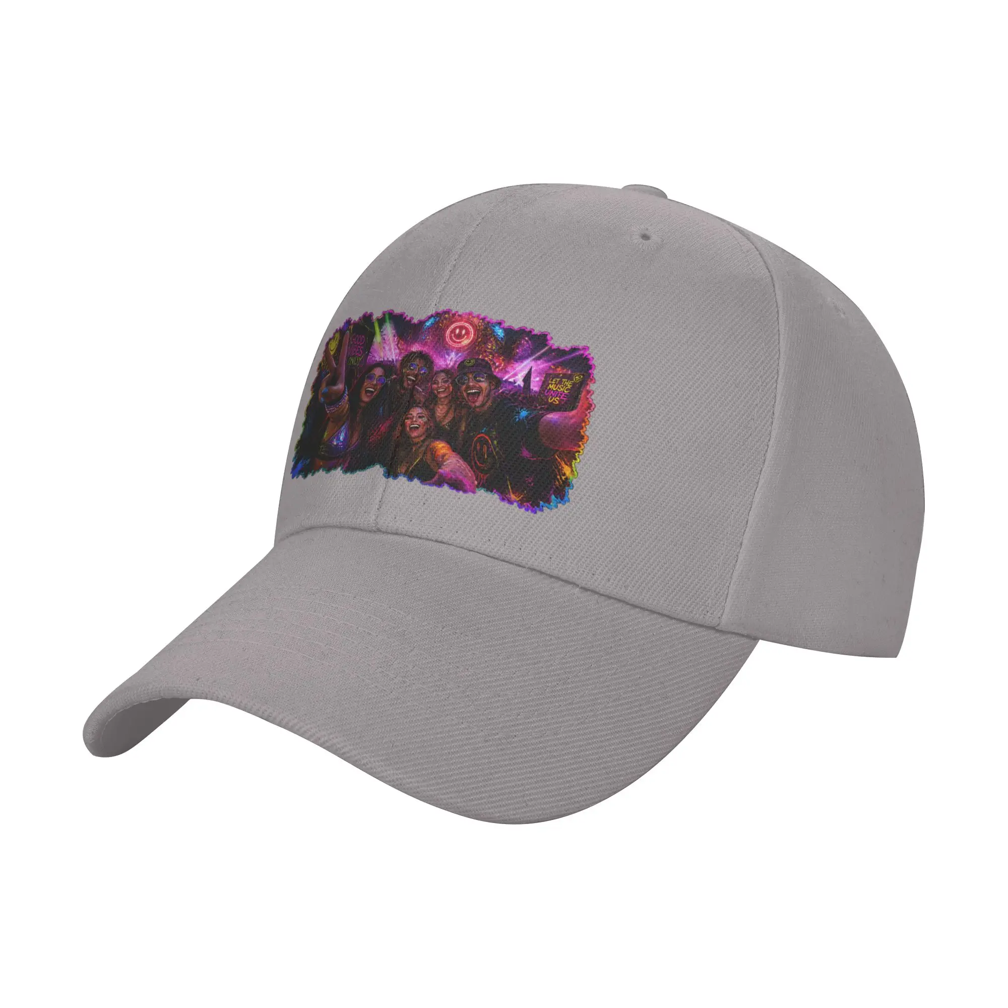 Hot Sale Rave Generation   United by Music Baseball Cap  Sweat Wicking Summer Woman Hat  Pool Party Summer Woman Hat