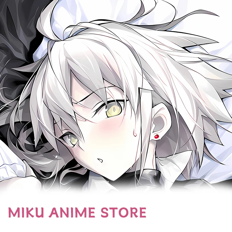 Dakimakura Anime Fategrand Order Jeanne Darc Alter Fate Double sided Print Life Size Body Pillow Case Cover Pillowcase