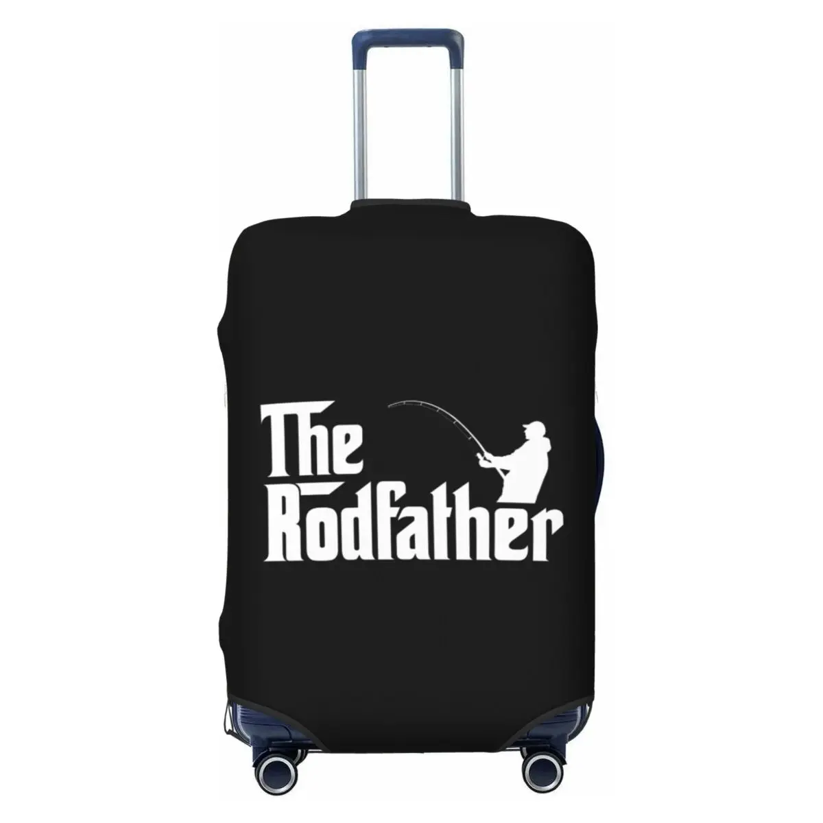 

Изготовленный на заказ чехол для чемодана Rodfather для рыбалки, моющийся чехол для рыбака, подарочные защитные чехлы для багажа для 18-32 дюймов