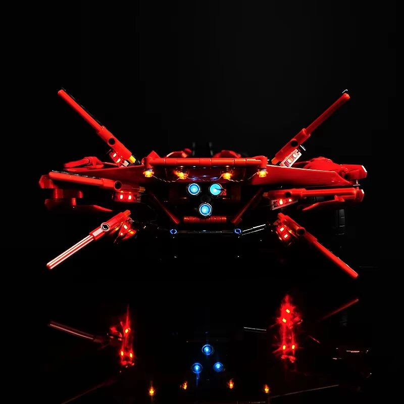 DIY RC LED ライトキット LEGO 43100 テクニカルスポーツカー用 (LED ライトのみ、ブロックモデルなし)