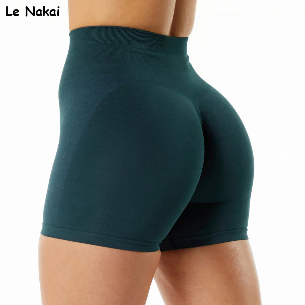 New Scrunch Butt Shorts Women Workout Gym Shorts High Waist Yoga Shorts Seamless Booty Shorts Active Amplify Short Fitness short