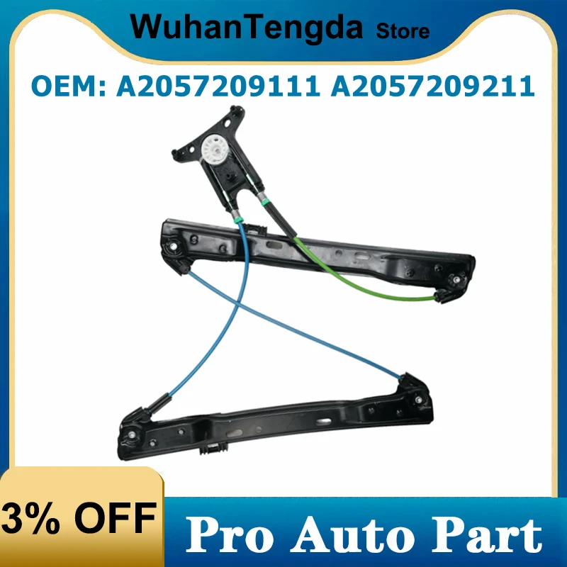 

Front Left Right Power Window Regulator A2057209111 A2057209211 for Mercedes Benz C-Class W205 2057209111 2057209211