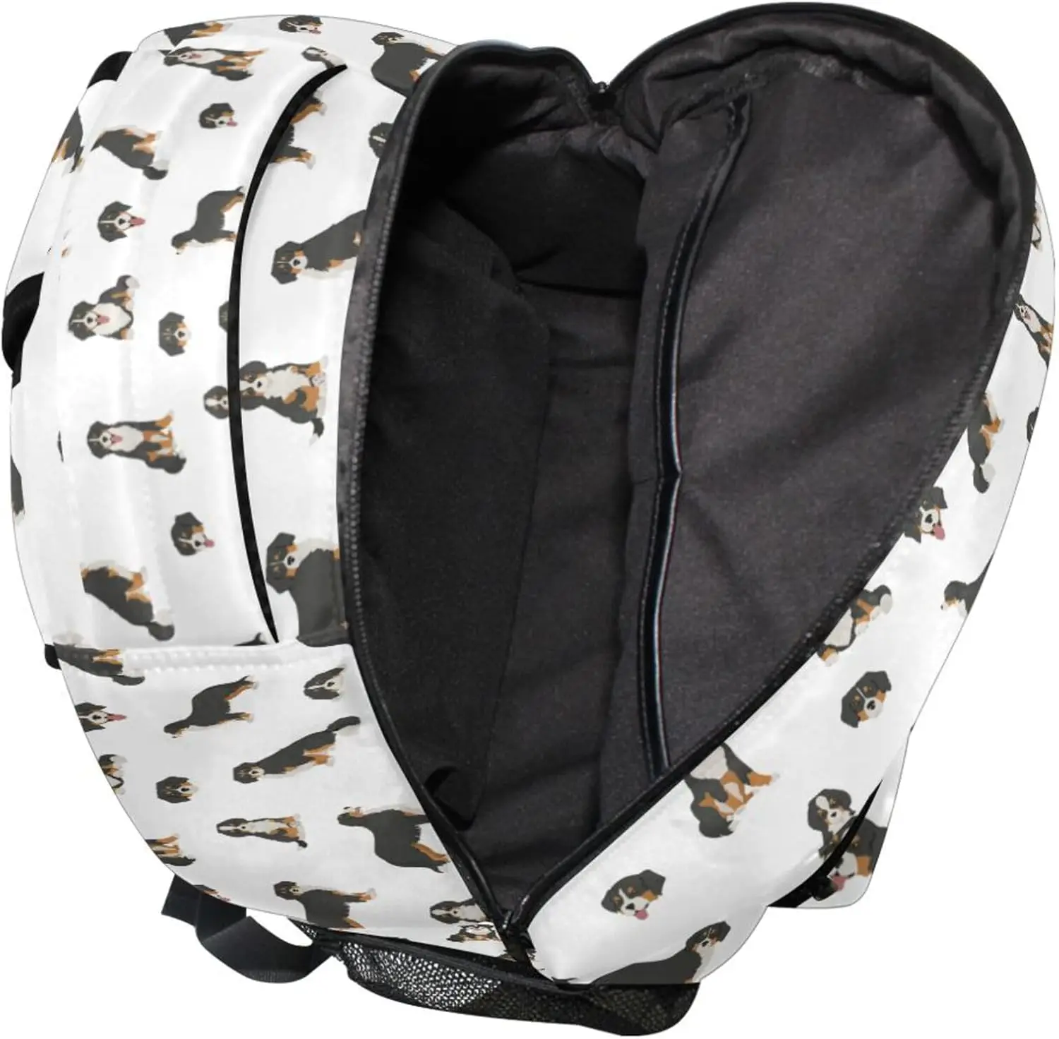 Bernese Mountain Dog Kids Backpack Cute Puppy Paw School Backpacks Boys Girls Preschool Book Bag