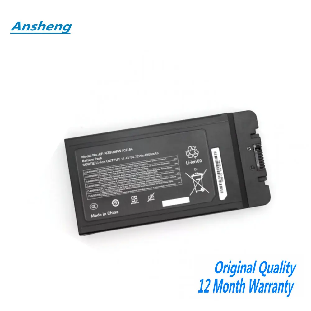

CF-VZSU0PWCF-54 CF-VZSU0PR CF-VZSU0LW Аккумулятор для ноутбука Panasonic TOUGHBOOK CF54 CF-54 Mk1 Series CF-VZSU0GW CF-VZSU0GJS
