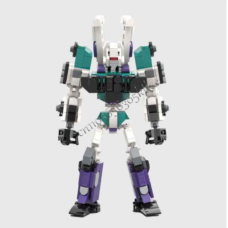 396 ELEMENTÓW Brickheadz Hexa-Mech Bot MOC Klocki Konstrukcyjne Modułowe Edukacyjne Technologia DIY Prezent Zabawka dla Chłopców na Święta