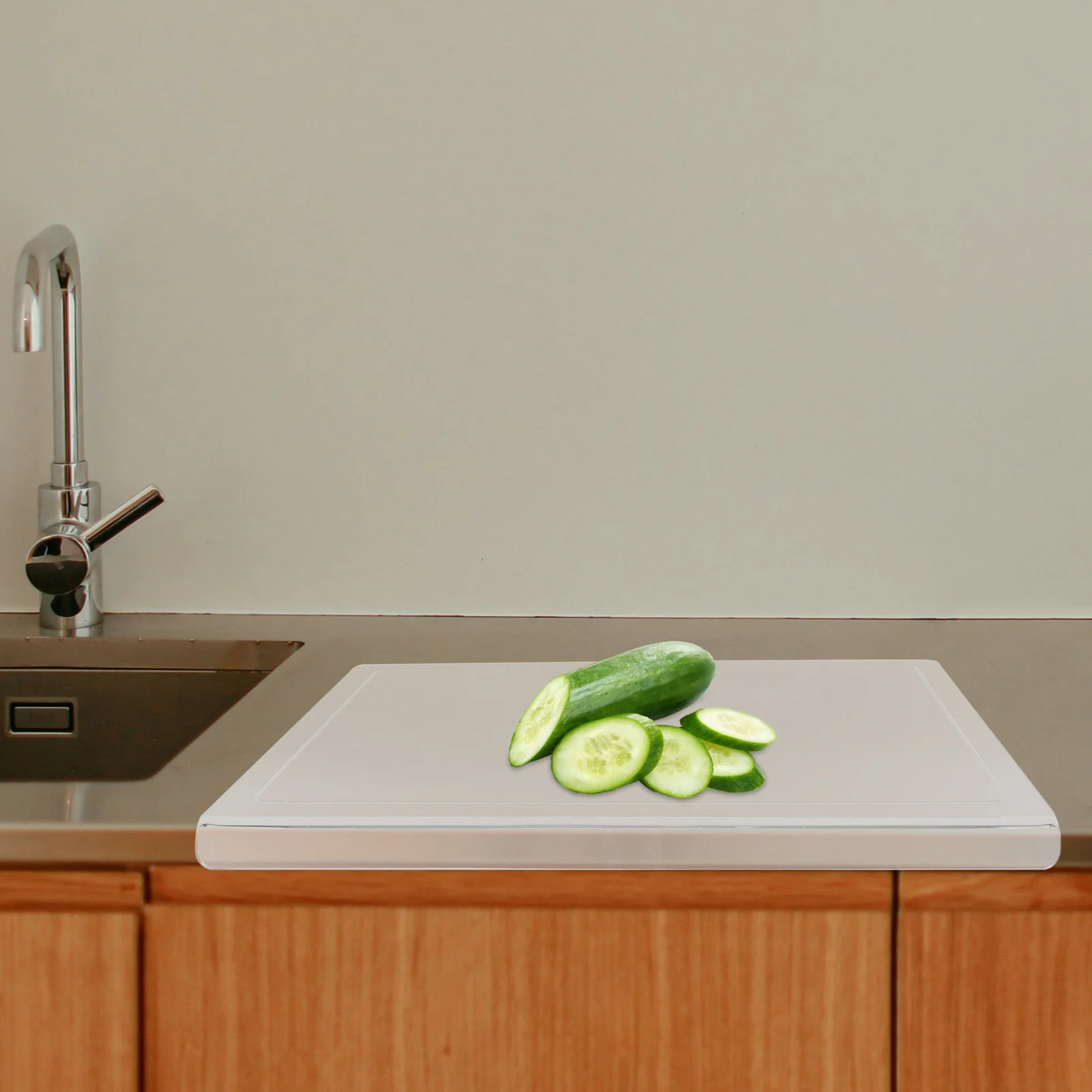 

Premium Acrylic Chopping Board Clear Design Nonslip Bottom Ideal Home Restaurant Kitchen Tasks Safe Stable Cutting Experience