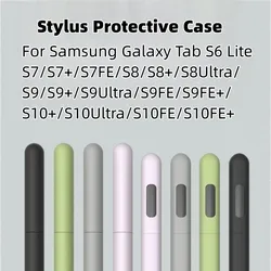 Pencil Case for Samsung Galaxy Tab S11 Ultra S10 S9 S8 S7 S6 Lite Tablet Stylus Protective Cover Soft Silicone Shockproof Sleeve