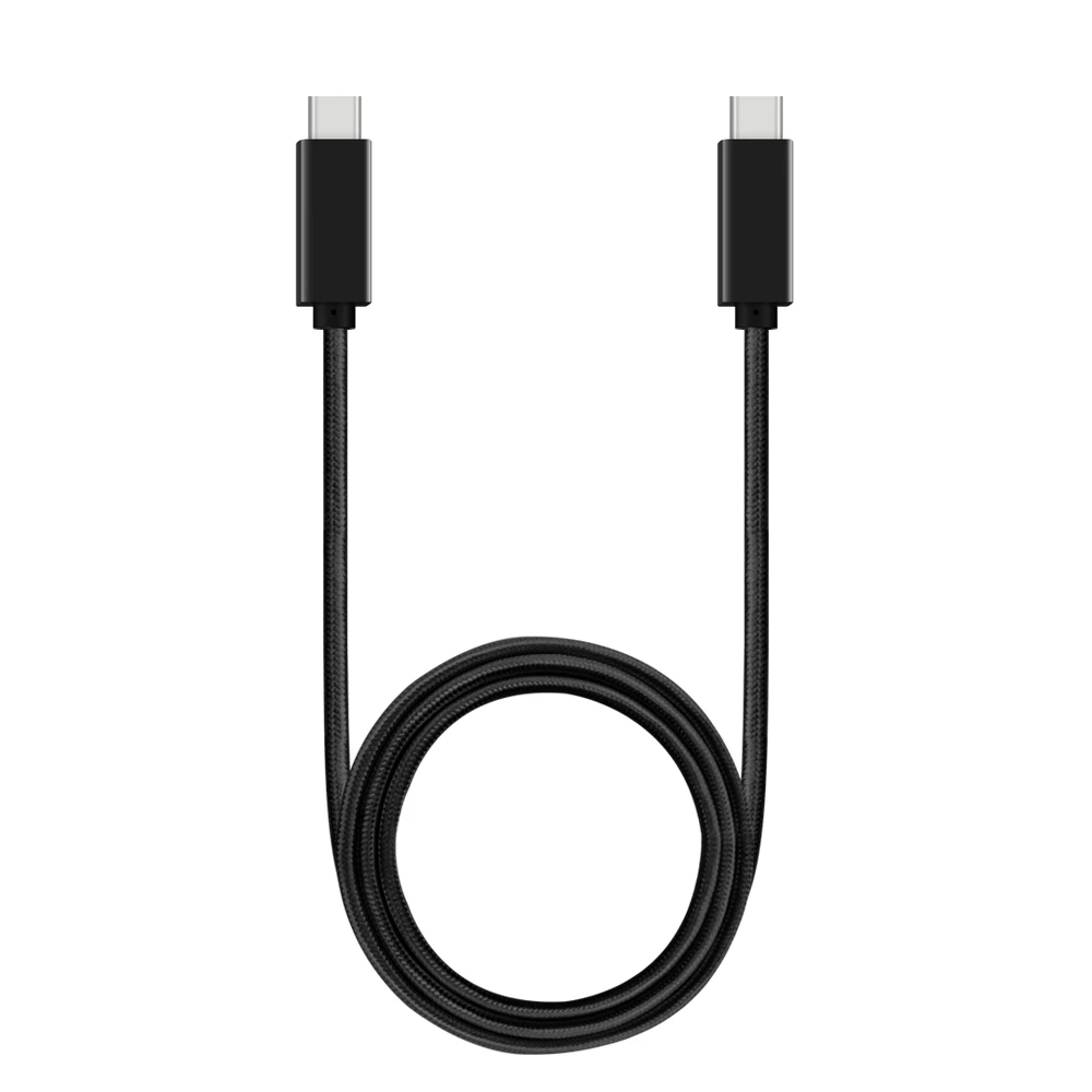 USB Type C kabel usb3.1 gen2,10フィート,100 p,4/3 W,5a,ビデオ,4kディスプレイ,SamsungおよびHDTVと互換性があります