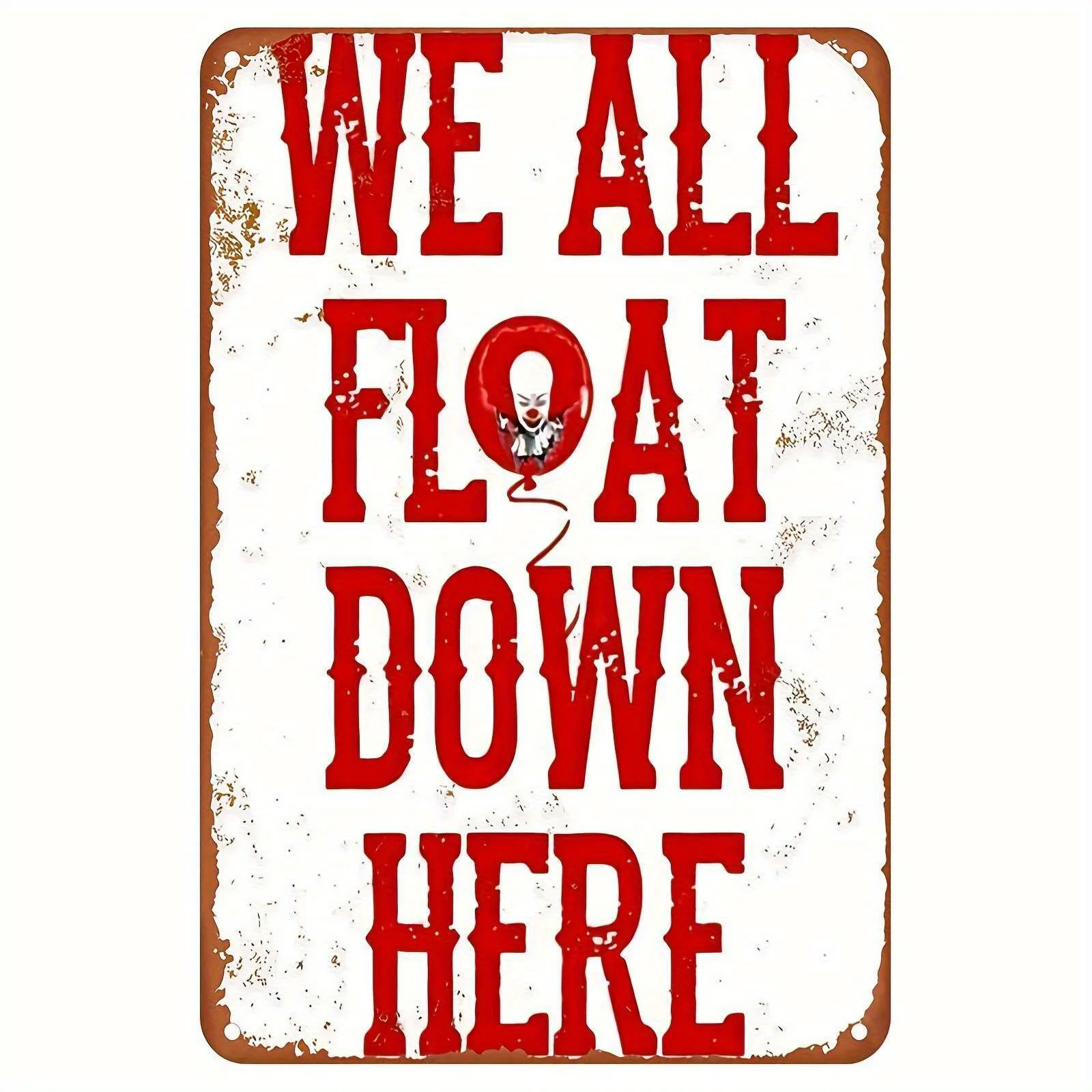 Vintage Metal Wall Decor Sign - Funny 