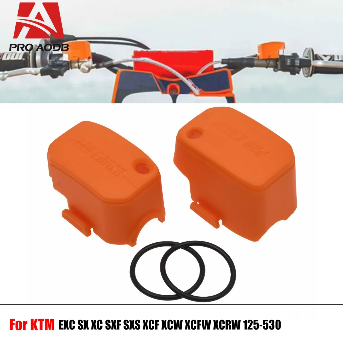 

Motorcycle High-Quality Brake Master Cylinder Cover For KTM EXC EXCF SX SXF XC XCF XCW XCFW XCRW 6 Days 125-530 and much more