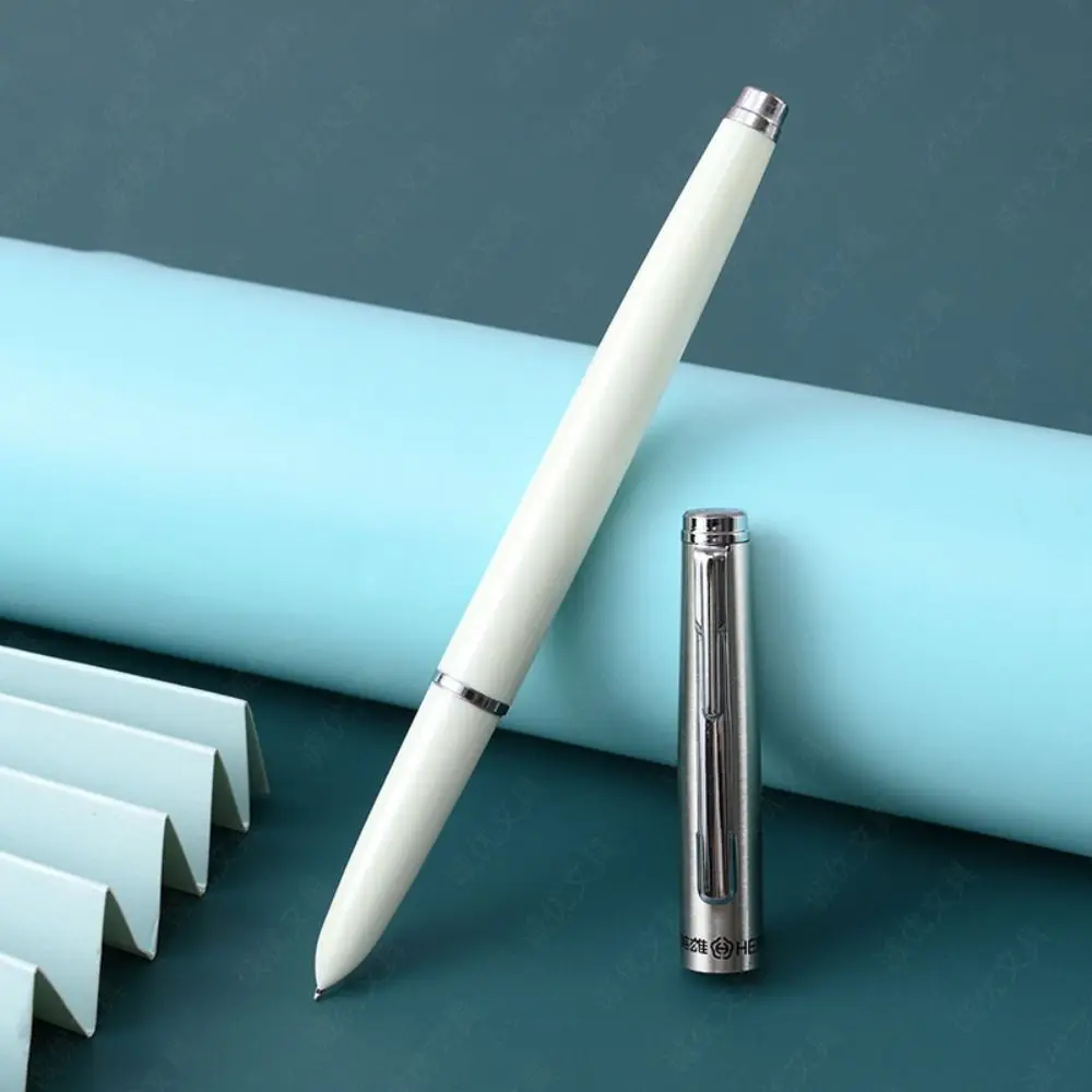 Professional Elegant Hero 007 Fountain Pen Plastic Exquisite Stationery Pen Classic Design Positive Attitude Ink Pen Teachers