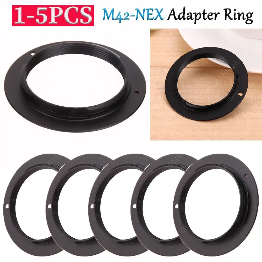 1-5 PCS Super Slim M42-NEX Lens Mount Adapter Ring For M42 Lens NEX E NEX3 Can Shoot With Manual Mode Or Aperture Priority Mode