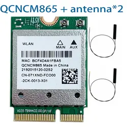 Bluetooth 5.3、wi-fi 7、qcncm865、wi-fi 6e、6 802.11ax、qcncm865、最大5.8 gbps、4k qamを備えたwi-fiコンボモジュール