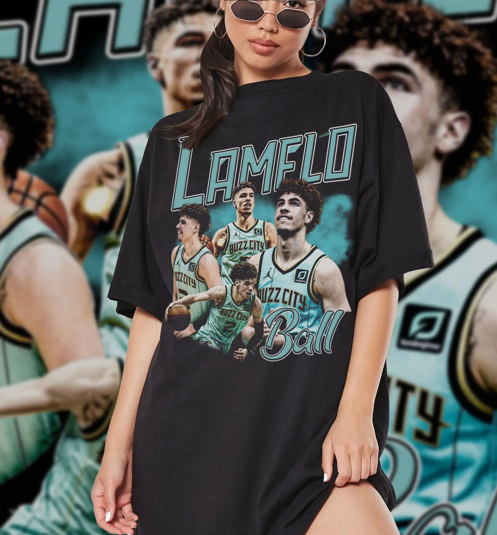 Lamelo Ball Vintage T Shirt For Him and Her Best SweaT