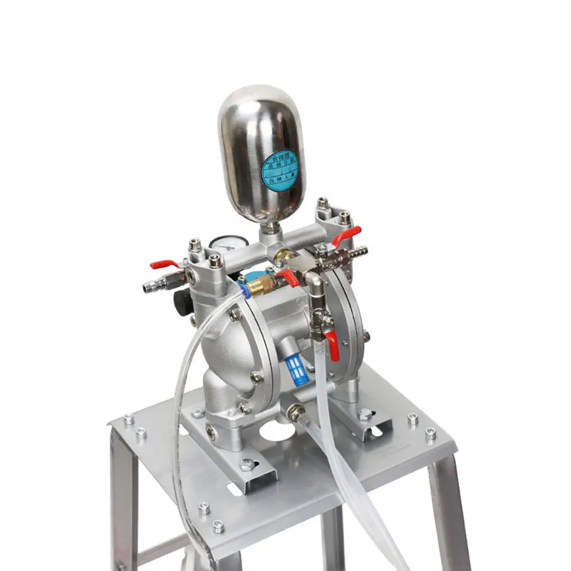 A-10 Pneumatic Furniture Auto Spray Painting Machine Air Operated Double Diaphragm Pump for Paint Pressure Tank and Spray G un