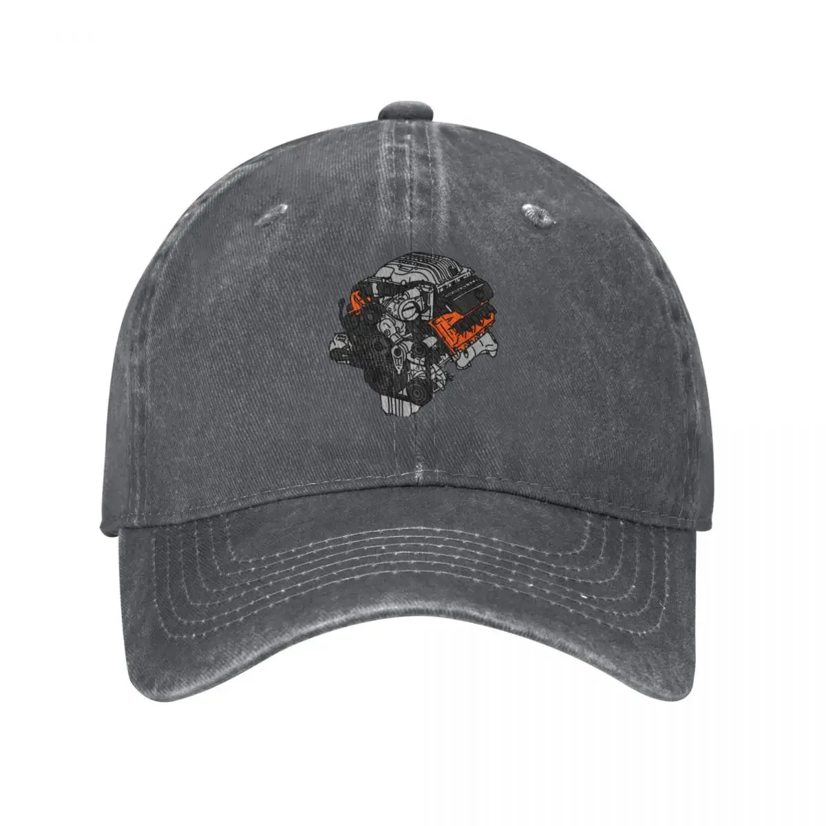 Hellcat Engine Baseball Cap sun hat Uv Protection Solar Hat Anime Hat Baseball Cap Man Women's