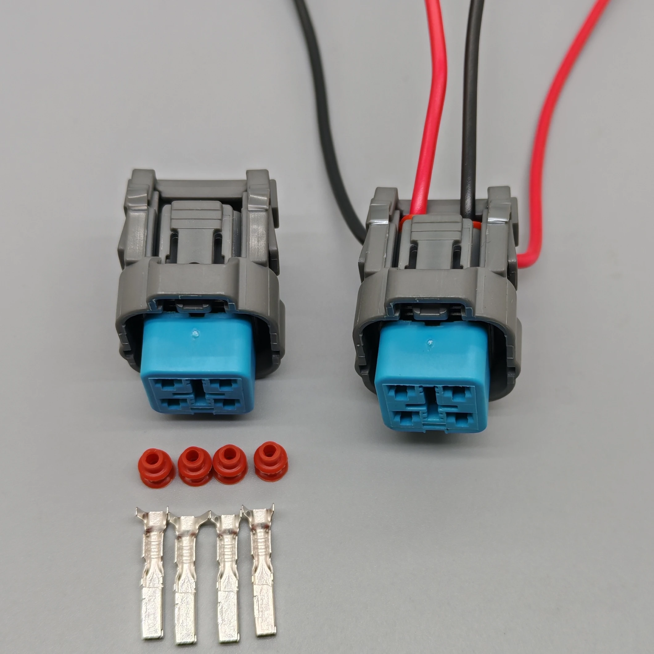 shhworldsea 4 Pin 2.2mm Pump Plug Fuel Pump Connector For Honda Accord Fit CRV Civic Odyssey 6189-6887