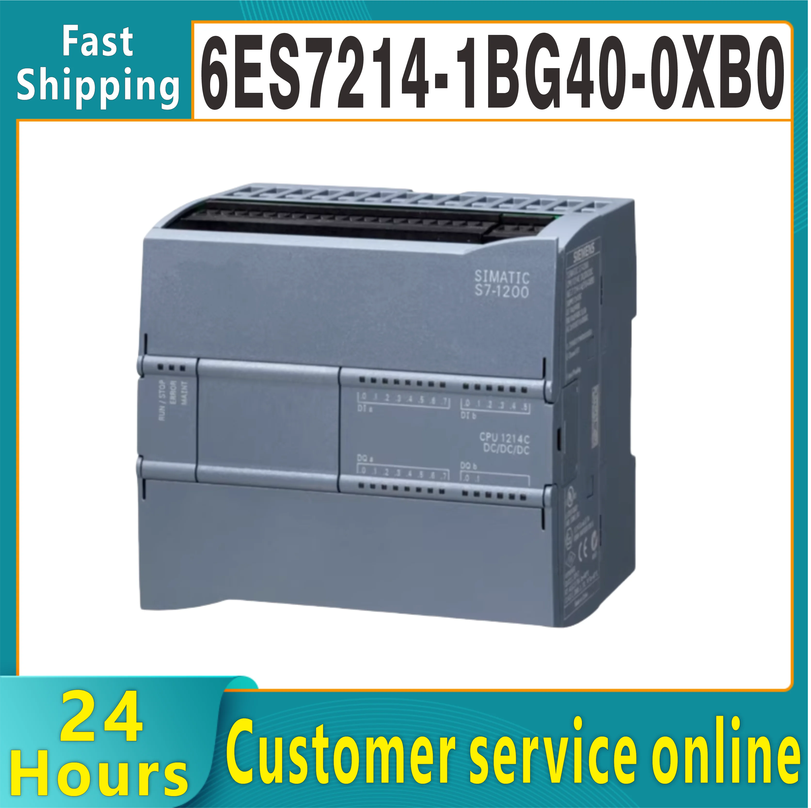 Original 6ES7214-1BG40-0XB0 S7-1200 Compact CPU 6ES7215-1BG40-0XB0