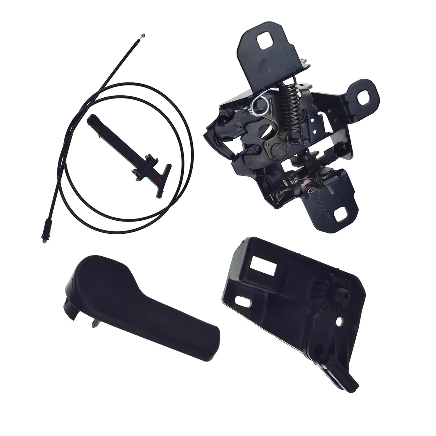 Hood Latch Pull Rod Release Handle Bracket Cable Kit 1J0823509C 1J0823509E For VW Eos Golf GTI Jetta Tiguan Passat CC Auto Parts