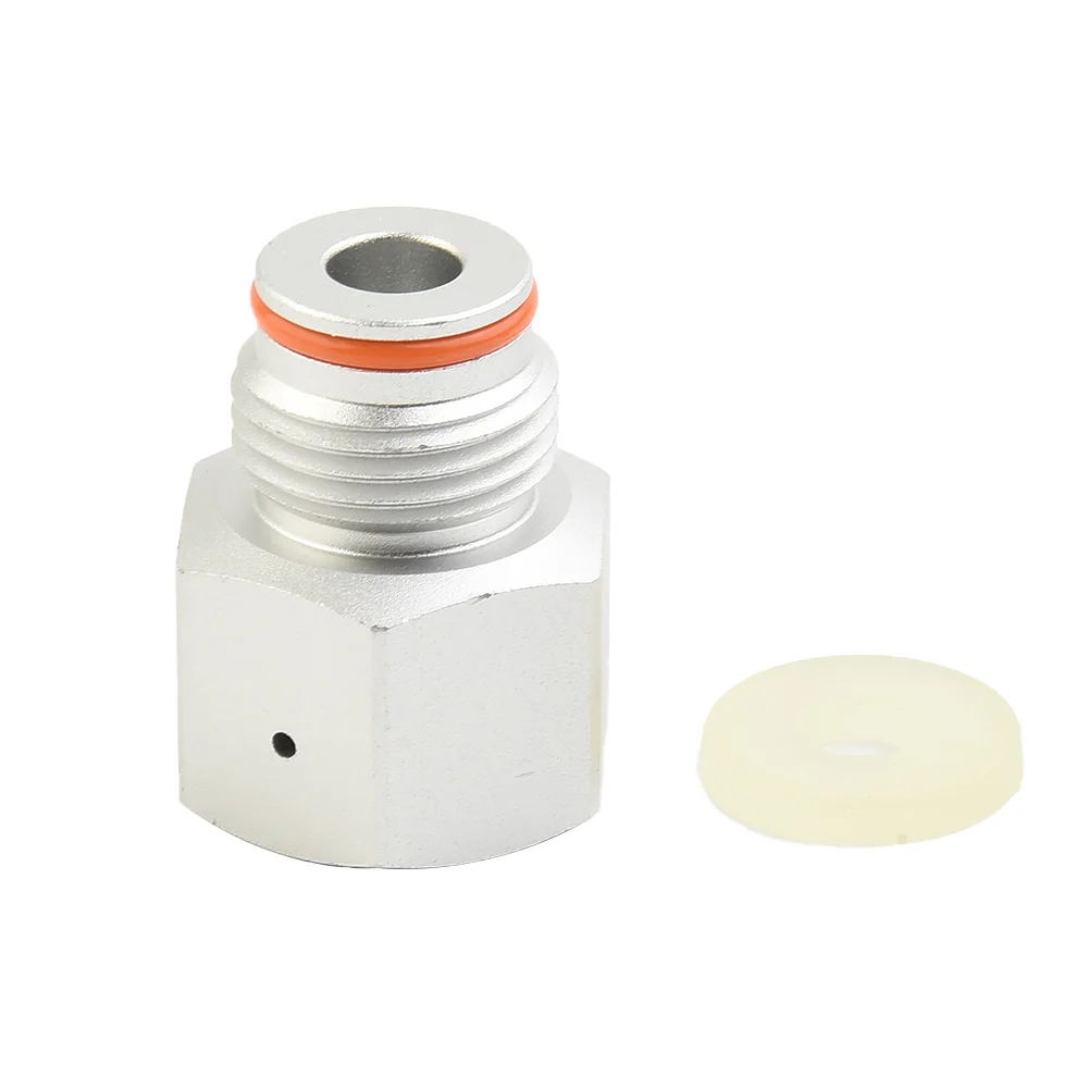 Adapter for Aquarium Cylinder Regulator Featuring External Thread G1/2 and Internal Thread TR21 4 for Tank Connection with Seal