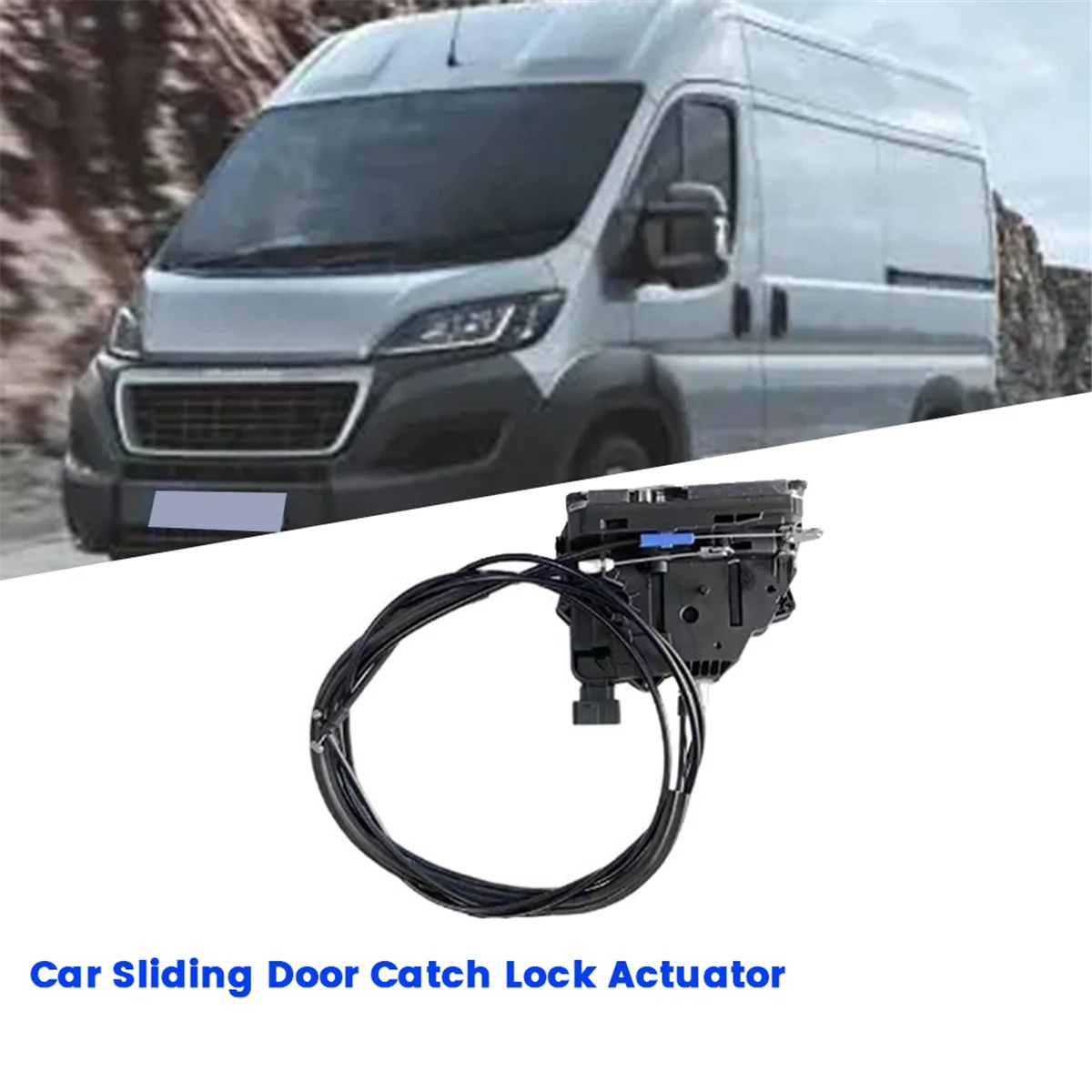 

Versatile Car Sliding Door Catch for Fiat Peugeot Citroen Door Lock Actuator